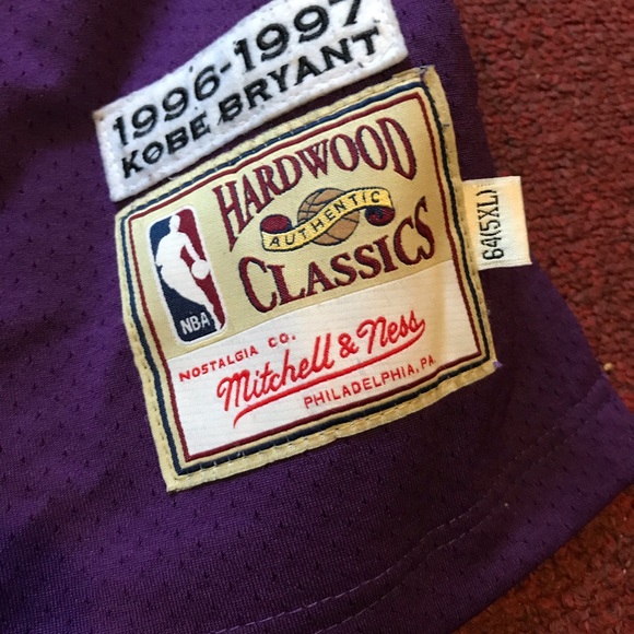 Kobe Bryant Mitchell and Ness Throwback Jersey - Picture 2 of 6
